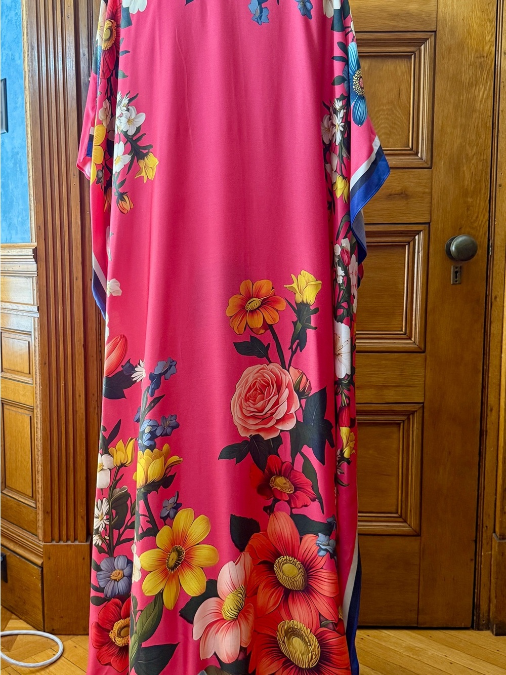Aratta Floral Garden Kimono in Rose Floral, NWT - Picture 4 of 6